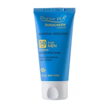 ضد آفتاب مردانه SPF50 بی رنگ دکتر ژیلا | Androsun-Protection Invisible Sunscreen Cream SPF 50 for Men - Doctor Jila