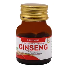 کپسول جینسینگ دانا | Ginseng 100 mg Soft Gelatin Capsule - Daana  