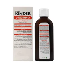 شربت ال آرژنین پلاس فیشر کیندر | L-Arginine+ Syrup - Fisher KINDER