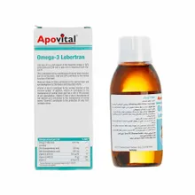 شربت امگا 3 لبرترن آپوویتال | Omega-3 Syrup - Apovital