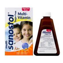 شربت مولتی سانستول بدون قند سانستول | Sugar Free Multivitamin Syrup - Sanostol 