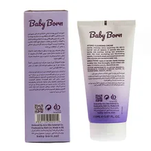 شوینده کرمی پوست خیلی خشک و حساس کودک بیبی برن | Atopic Cleansing Cream for Very Dry and Sensitive Skin - Baby Born