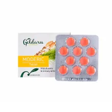 قرص مدریک گل دارو | Moderic Herbal FC Tablet - Goldaru