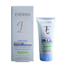 کرم آبرسان فاقد چربی اویدرم اوی هیدرا | Evihydra Oil-free Hydrating Cream for Normal and Combination Skin - Eviderm