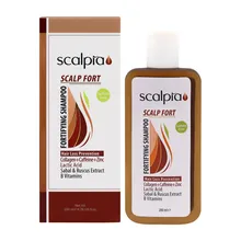شامپو تقویت کننده مو اسکالپ فورت اسکالپیا | Scalp Fort Fortifying Shampoo - Scalpia