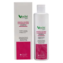 شامپو کراتین موهای رنگ شده وچه | Keratin, Colored and Damaged Hair Shampoo - Voche