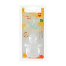 پستانک سیلیکونی بیبی لند با قاب محافظ کد 367 | Silicone Pacifier with Protective Case Code 367 - Baby Land