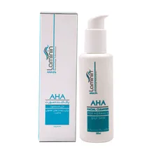 ژل شستشوی صورت آلفاهیدروکسی اسید لامینین | AHA Facial Cleanser for Normal and Oily Skin - Laminin
