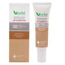 کرم رفع لک و تیرگی پوست خشک و معمولی وچه | Whitening Cream Bright Radiance for Dry & Normal Skin - Voche