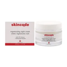 کرم شب مغذی و بازسازی کننده پوست اسکین کد | Essentials Regenerating Night Cream - Skincode