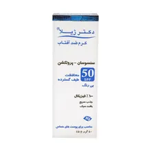 ضد آفتاب سنسوسان بی رنگ SPF50 دکتر ژیلا | Sensosun-protection Invisible Sunscreen Cream SPF 50 - Doctor Jila