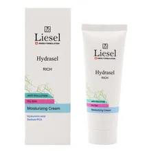 کرم آبرسان پوست خشک هیدراسل ریچ لایسل | Hydrasel Rich Moisturizing Cream for Dry Skin - Liesel