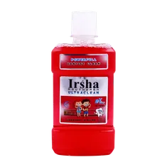 دهانشویه اطفال سدیم فلوراید ایرشا 250 میلی لیتری | Irsha Kids Mouthwash Above 6 Years 250ml