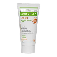 کرم ضد آفتاب فاقد چربی بی رنگ SPF50 سبوفارما | My Sebo Pharma Oil Free invisible Cream