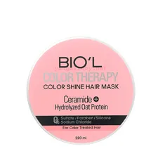 ماسک موهای رنگ شده کالر تراپی بیول 220 میلی لیتر | Biol Color Therapy Hair Mask 220 ml