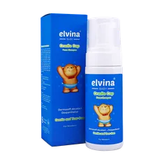فوم شستشوی پوست های چرب سر نوزاد الوینا | Elvina Cradle Cap Foam Shampoo For Newborn