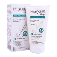 ژل بهداشتی بانوان هیدرودرم 150 گرمی | Hydroderm Intime Genital Cleansing Gel 150g