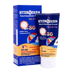 کرم ضد آفتاب SPF 30 کودک هیدرودرم 50 میلی لیتری | Hydroderm Total Sunblock Cream SPF30 For Children Hydroderm 50ml