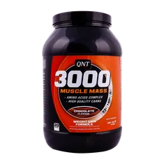 پودر گینر 3000 ماسل مس کیو ان تی 3000 گرمی | Muscle Mass 3000 Weight Gain Formula 3000 g - QNT