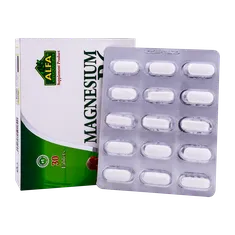 قرص منیزیم و ویتامین ب6 آلفا ویتامینز   | Magnesium + Vitamin B6 Tablet - Alfa Vitamins 
