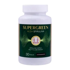 کپسول سوپر گرین اسپیرولینا زرین دارو 30 عددی | Zarin Darou Super Green Spirulina 30 caps