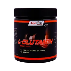 پودر ال گلوتامین آپوویتال 300 گرمی | L-Glutamin Formula - Apovital
