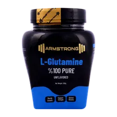 پودر ال گلوتامین آرمسترانگ 500 گرمی | Armstrong L Glutamine Pure 100