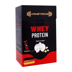 ساشه پروتئین وی وانیلی آرمسترانگ 12 عددی | Armstrong Protein Whey 12 Sachet