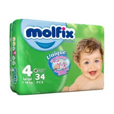 پوشک کامل بچه سایز 4 مولفیکس  | Baby Diaper Size 4 - Molfix
