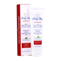 کرم ضد ترک پوست دوران بارداری بیبی اسکین 100 میلی لیتر  | Baby Skin Stretch Marks Prevention Cream