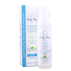شامپو فوم ضد شوره کودک بیبی اسکین | Baby Skin Cradle Cap Foam Shampoo For Newborns