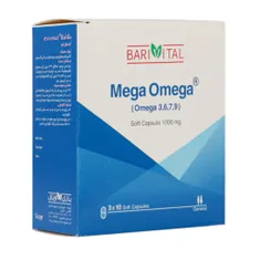 سافت ژل مگا امگا باریویتال | Mega Omega Soft Capsule - Barivital