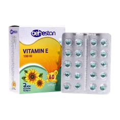 کپسول ویتامین ای 100 بهستان | Vitamin E 100 IU - Behestan Behdasht