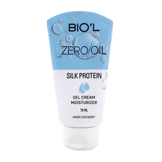 ژل کرم آبرسان پوست چرب بیول پروتئین ابریشم | Zero Oil Silk Protein Moisturizing Gel - Biol
