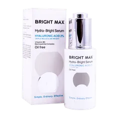 سرم آبرسان صورت هیدرا برایت برایت مکس | Hydra-Bright Hyaluronic Acid Serum - Bright Max