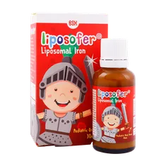 قطره آهن لیپوزوفر بی اس کی 30 میلی لیتری | Liposofer Pediatric Oral Drops - BSK
