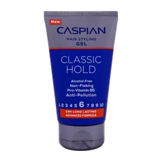  ژل حالت‌دهنده قوی مو کلاسیک هلد کاسپین 150 میلی لیتری | Caspian Hair Styling Gel Classic Hold 150 ml
