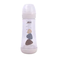 شیشه شیر پرفکت 5 سیلیکان از 4 ماهگی چیکو | Chicco Perfect 5 Breast Feeding Bottles For Babies Up 4 Months 300 Ml