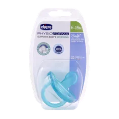 پستانک فیزیو سافت چیکو آبی 6 تا 16 ماهگی | chicco Physio Soft Silicone 6 to 16 Month 1PCS