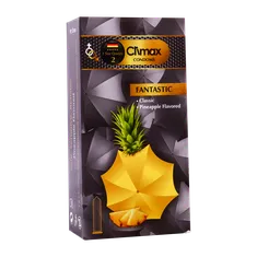  کاندوم ساده با اسانس آناناس فانتاستیک کلایمکس 12 عددی | Fantastic 12 Pcs Condom - Climax