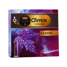 کاندوم ساده کلاسیک کلایمکس 3 عددی | Climax Classic Condoms 3