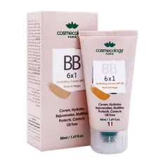 کرم 6 در 1 رنگی SPF 20 فاقد چربی کاسمکولوژی  | Cosmecology 6 in 1 Hydrating Cream 50 ml