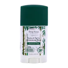 استیک خوشبو کننده بدن بامبو دیپ سنس  | Bamboo and Tea Tree Deodorant Stick - Deep Sense