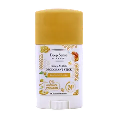 استیک خوشبوکننده بدن شیر عسل دیپ سنس |  Honey and Milk Deodorant Stick - Deep Sense