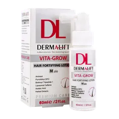 لوسیون تقویت کننده موی سر مردانه ویتاگرو درمالیفت | Vita-Grow Hair Fortifying Lotion for Men - Dermalift