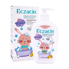 لوسیون بدن و صورت کودک اگزاسین پوست خشک و حساس  | Eczacin Cleansing Lotion Kids