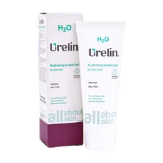 کرم ژل آبرسان پوست چرب اورلین آکواکسیل و زینک | Urelin H2O Hydrating Cream Gel For Oily Skin
