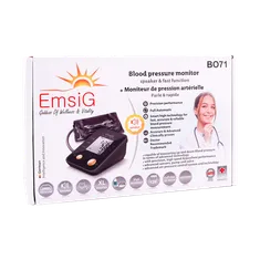 فشارسنج بازویی دیجیتال امسیگ مدل BO71 | Digital Arm Sphygmomanometer - EMSIG