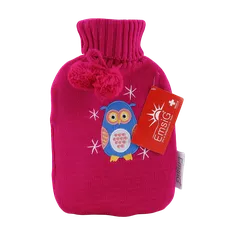 کیسه آب گرم امسیگ مدل HB204 Plus بافتنی جغد | Hot Water Bottle HB204 Plus Red - EMSIG