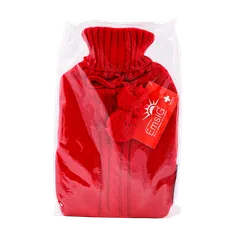کیسه آب گرم امسیگ مدل HB202 Plus قرمز بافتنی | Hot Water Bottle HB202 Plus Red - Emsig